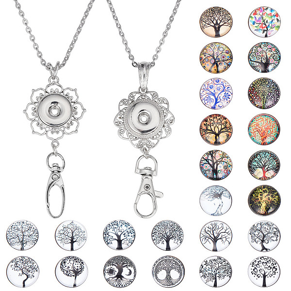 PandaHall SUNNYCLUE DIY Tree of Life Interchangeable Snap Button Office Lanyard Making Kit, Including Alloy Rhinestone Snap Keychain Making..., Multicolor
PandaHall SUNNYCLUE DIY Tree of Life Interchangeable Snap Button Office Lanyard Making Kit, Including Alloy Rhinestone Snap Keychain Making..., Multicolor