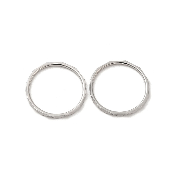 PandaHall 304 Stainless Steel Finger Ring, Stainless Steel Color, US Size 6(16.5mm) 304 Stainless Steel Ring
PandaHall 304 Stainless Steel Finger Ring, Stainless Steel Color, US Size 6(16.5mm) 304 Stainless Steel Ring