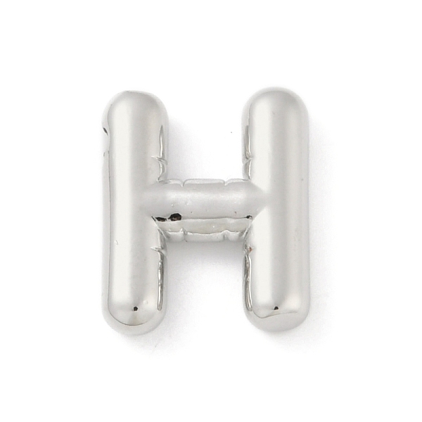 PandaHall Rack Plating Brass Pendants, Long-Lasting Plated, Lead Free & Cadmium Free, Platinum, Letter H, 17x14x4mm, Hole: 1.8mm Brass...
PandaHall Rack Plating Brass Pendants, Long-Lasting Plated, Lead Free & Cadmium Free, Platinum, Letter H, 17x14x4mm, Hole: 1.8mm Brass...