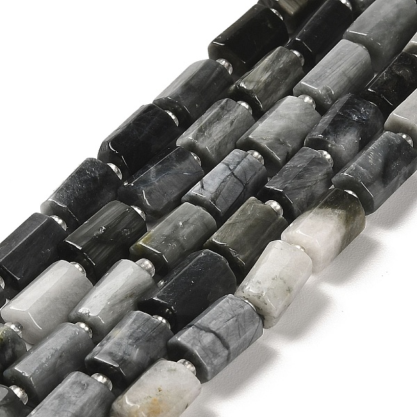 PandaHall Natural Eagle Eye Stone Beads Strands, with Seed Beads, Faceted, Column, 8.5~11x5.5~6.5mm, Hole: 1mm, about 14~15pcs/strand...
PandaHall Natural Eagle Eye Stone Beads Strands, with Seed Beads, Faceted, Column, 8.5~11x5.5~6.5mm, Hole: 1mm, about 14~15pcs/strand...