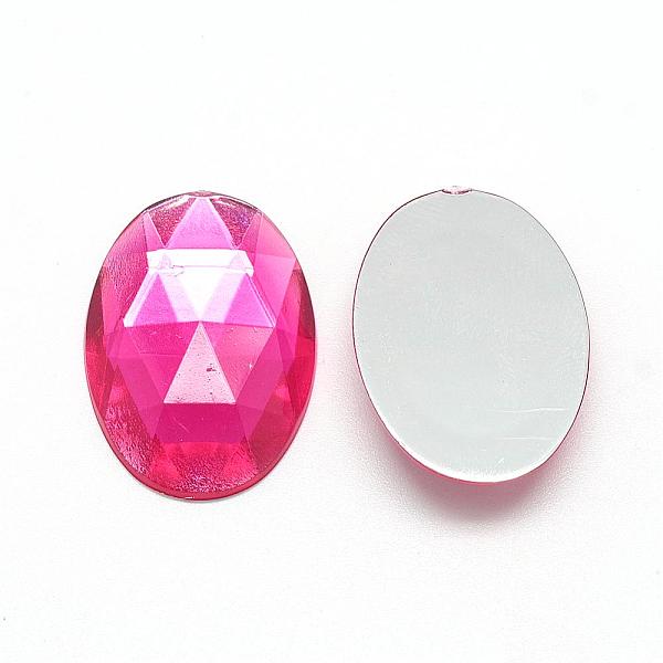 PandaHall Acrylic Rhinestone Flat Back Cabochons, Faceted, Bottom Silver Plated, Oval, Camellia, 18x13x4.5mm Acrylic Rhinestone Oval Pink
PandaHall Acrylic Rhinestone Flat Back Cabochons, Faceted, Bottom Silver Plated, Oval, Camellia, 18x13x4.5mm Acrylic Rhinestone Oval Pink