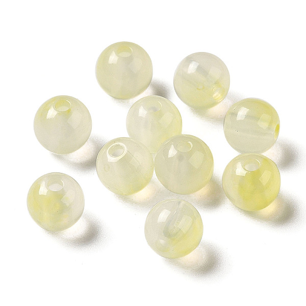 PandaHall Transparent Acrylic Beads, Two-Tone, Round, Champagne Yellow, 7.5x7mm, Hole: 1.8mm, about: 1900~2000pcs/500g Acrylic Round
PandaHall Transparent Acrylic Beads, Two-Tone, Round, Champagne Yellow, 7.5x7mm, Hole: 1.8mm, about: 1900~2000pcs/500g Acrylic Round