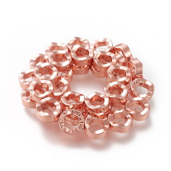 PandaHall Electroplated Non-magnetic Synthetic Hematite Beads Strands, Bead Frame, Long-Lasting Plated, Round Ring, Rose Gold Plated, 12mm...
PandaHall Electroplated Non-magnetic Synthetic Hematite Beads Strands, Bead Frame, Long-Lasting Plated, Round Ring, Rose Gold Plated, 12mm...