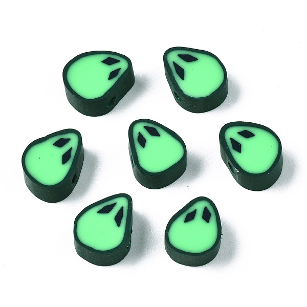 PandaHall Handmade Polymer Clay Beads, Saucer Man/Alien, Light Green, 9~10.5x8x4.5~5mm, Hole: 1.6mm Polymer Clay Human
PandaHall Handmade Polymer Clay Beads, Saucer Man/Alien, Light Green, 9~10.5x8x4.5~5mm, Hole: 1.6mm Polymer Clay Human