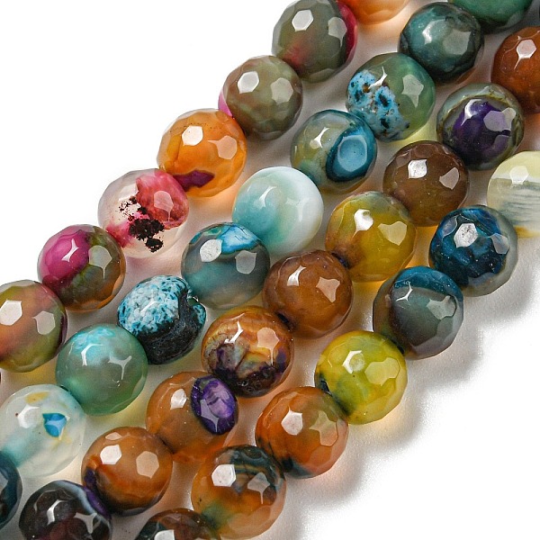 PandaHall Natural Agate Beads Strands, Dyed & Heated, Round, Faceted, Orange, 6mm, Hole: 1mm, about 62pcs/strand, 14.57 inch(37cm) Natural...
PandaHall Natural Agate Beads Strands, Dyed & Heated, Round, Faceted, Orange, 6mm, Hole: 1mm, about 62pcs/strand, 14.57 inch(37cm) Natural...