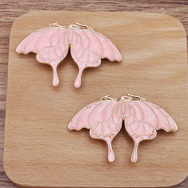 PandaHall Alloy & Enamel Chandelier Component Links, Butterfly, Pink, 59x39mm Alloy+Enamel Butterfly Pink
PandaHall Alloy & Enamel Chandelier Component Links, Butterfly, Pink, 59x39mm Alloy+Enamel Butterfly Pink
