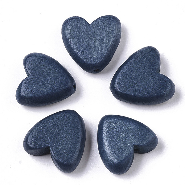 PandaHall Painted Natural Wood Beads, Heart, Marine Blue, 15.5x15.5x6mm, Hole: 1.5mm Schima Wood Heart Blue
PandaHall Painted Natural Wood Beads, Heart, Marine Blue, 15.5x15.5x6mm, Hole: 1.5mm Schima Wood Heart Blue