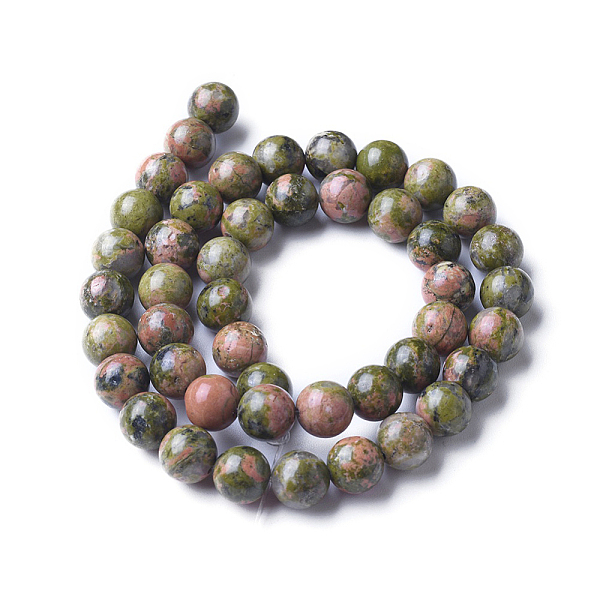 PandaHall Natural Unakite Beads Strands, Round, 8mm, Hole: 2mm, about 48pcs/strand, 15.3 inch Unakite Round
PandaHall Natural Unakite Beads Strands, Round, 8mm, Hole: 2mm, about 48pcs/strand, 15.3 inch Unakite Round
