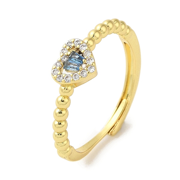 PandaHall Rack Plating Brass Micro Pave Cubic Zirconia Adjustable Rings, Long-Lasting Plated, Lead Free & Cadmium Free, Heart, Dodger Blue...
PandaHall Rack Plating Brass Micro Pave Cubic Zirconia Adjustable Rings, Long-Lasting Plated, Lead Free & Cadmium Free, Heart, Dodger Blue...