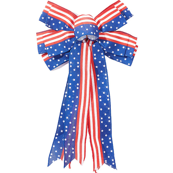 PandaHall Polyester Bowknots, Pull Bows for Independence Day Decorations, Colorful, 485x275x41mm Polyester Bowknot Red
PandaHall Polyester Bowknots, Pull Bows for Independence Day Decorations, Colorful, 485x275x41mm Polyester Bowknot Red