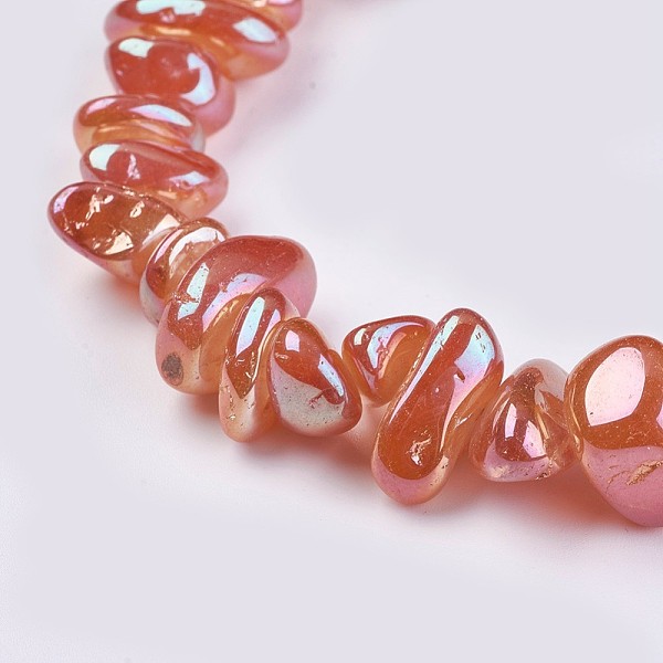 PandaHall Electroplated Natural Quartz Crystal Beads Strands, Nuggets, Coral, 10~23x3~10x8~13mm, Hole: 1mm, 14.76 inch~15.35 inch(37.5~39cm)..., Red
PandaHall Electroplated Natural Quartz Crystal Beads Strands, Nuggets, Coral, 10~23x3~10x8~13mm, Hole: 1mm, 14.76 inch~15.35 inch(37.5~39cm)..., Red