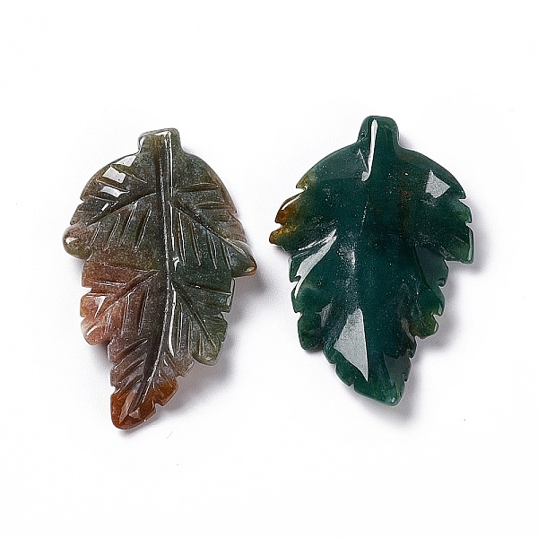 PandaHall Natural Indian Agate Pendants, Leaf Charms, 41.5x25~26x5mm, Hole: 0.8mm Indian Agate Leaf
PandaHall Natural Indian Agate Pendants, Leaf Charms, 41.5x25~26x5mm, Hole: 0.8mm Indian Agate Leaf
