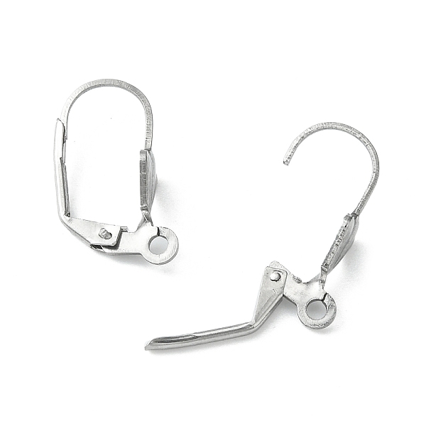 PandaHall 304 Stainless Steel Leverback Earring Findings, with Loop, Stainless Steel Color, 19x9.5mm, Hole: 1.6mm 304 Stainless Steel
PandaHall 304 Stainless Steel Leverback Earring Findings, with Loop, Stainless Steel Color, 19x9.5mm, Hole: 1.6mm 304 Stainless Steel