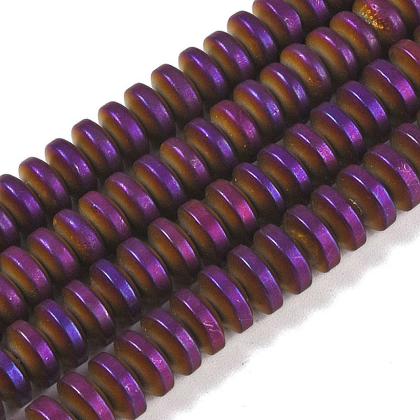 PandaHall Electroplated Synthetic Non-magnetic Hematite Beads Strands, Disc, Heishi Beads, Purple Plated, 6x3mm, Hole: 1mm, about...
PandaHall Electroplated Synthetic Non-magnetic Hematite Beads Strands, Disc, Heishi Beads, Purple Plated, 6x3mm, Hole: 1mm, about...