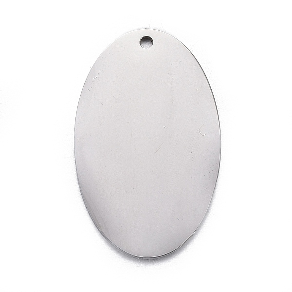 PandaHall 304 Stainless Steel Pendants, Stamping Blank Tag, Oval, Stainless Steel Color, 24x15x1mm, Hole: 1.2mm 304 Stainless Steel Oval
PandaHall 304 Stainless Steel Pendants, Stamping Blank Tag, Oval, Stainless Steel Color, 24x15x1mm, Hole: 1.2mm 304 Stainless Steel Oval