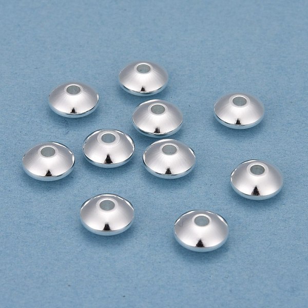PandaHall 201 Stainless Steel Spacer Beads, Disc, Silver, 8x4mm, Hole: 2mm 201 Stainless Steel Disc
PandaHall 201 Stainless Steel Spacer Beads, Disc, Silver, 8x4mm, Hole: 2mm 201 Stainless Steel Disc