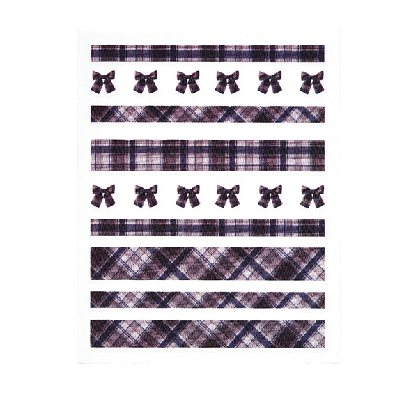 PandaHall Nail Art Stickers Decals, Self Adhesive, for Nail Tips Decorations, Tartan Pattern, Dark Slate Blue, 101x78.5mm Paper Tartan
PandaHall Nail Art Stickers Decals, Self Adhesive, for Nail Tips Decorations, Tartan Pattern, Dark Slate Blue, 101x78.5mm Paper Tartan