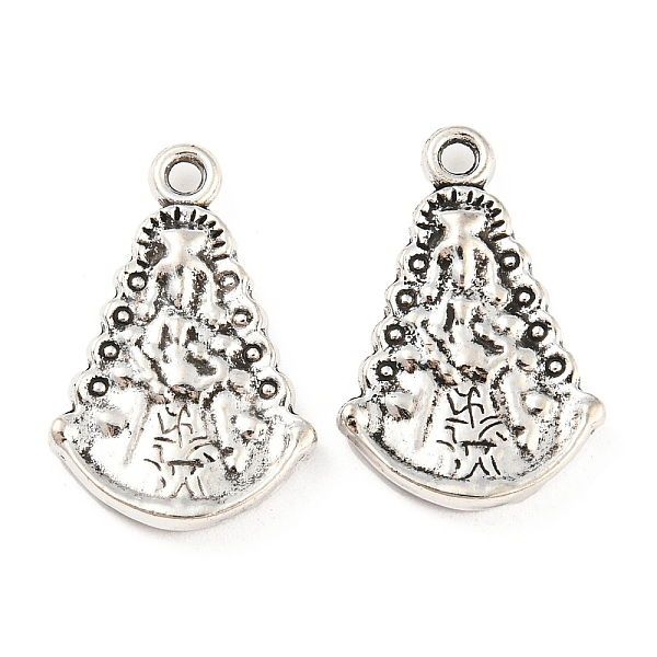 PandaHall Tibetan Style Alloy Pendants, Cadmium Free & Lead Free, Cone, Antique Silver, 21x14x2.5mm, Hole: 1.6mm, about 537pcs/1000g Alloy...
PandaHall Tibetan Style Alloy Pendants, Cadmium Free & Lead Free, Cone, Antique Silver, 21x14x2.5mm, Hole: 1.6mm, about 537pcs/1000g Alloy...