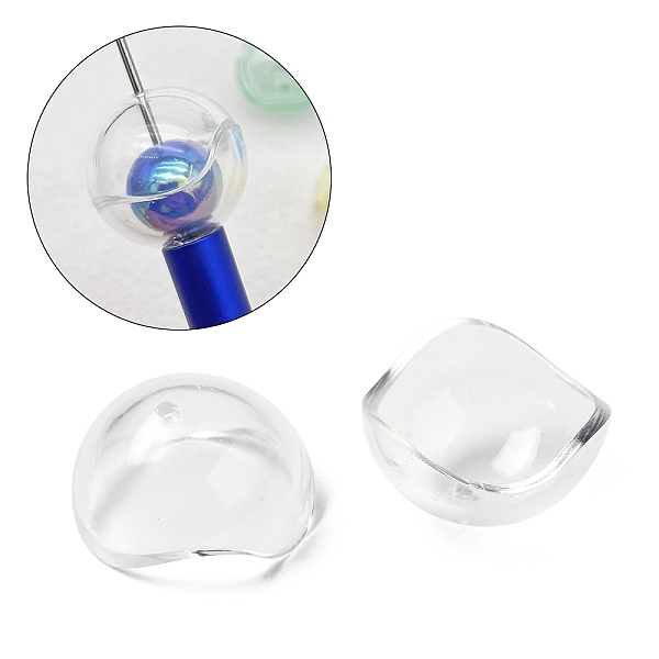 PandaHall Transparent Acrylic Bead Cone, Half Round, Clear, 29x20mm, Hole: 1.6mm Acrylic Clear
PandaHall Transparent Acrylic Bead Cone, Half Round, Clear, 29x20mm, Hole: 1.6mm Acrylic Clear