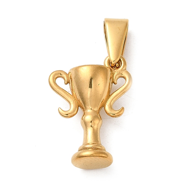 PandaHall Vacuum Plating 304 Stainless Steel Pendants, Long-Lasting Plated, Trophy Charm, Golden, 18x12.5x6.5mm, Hole: 6.7x2.7mm 304...
PandaHall Vacuum Plating 304 Stainless Steel Pendants, Long-Lasting Plated, Trophy Charm, Golden, 18x12.5x6.5mm, Hole: 6.7x2.7mm 304...