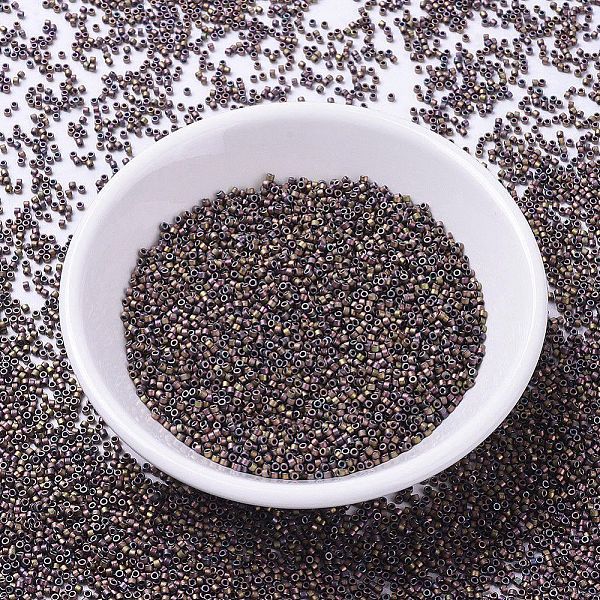 PandaHall MIYUKI Delica Beads, Cylinder, Japanese Seed Beads, 11/0, (DB1056) Matte Metallic Taupe Gold Iris, 1.3x1.6mm, Hole: 0.8mm, about..., Purple
PandaHall MIYUKI Delica Beads, Cylinder, Japanese Seed Beads, 11/0, (DB1056) Matte Metallic Taupe Gold Iris, 1.3x1.6mm, Hole: 0.8mm, about..., Purple