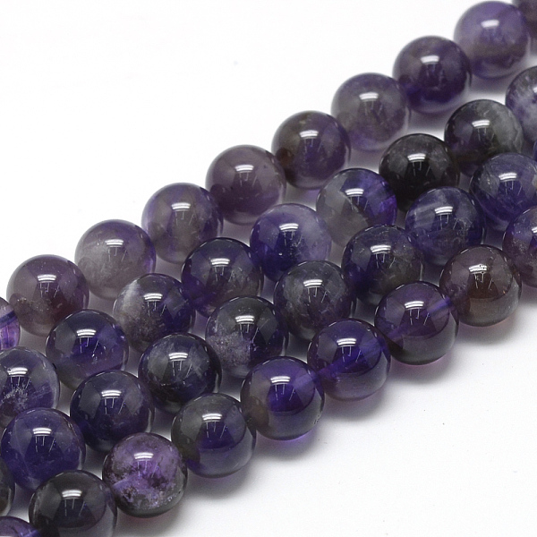 PandaHall Natural Amethyst Beads Strands, Grade AB, Round, 8~9mm, Hole: 1mm, about 45~48pcs/strand, 15.7 inch Amethyst Round
PandaHall Natural Amethyst Beads Strands, Grade AB, Round, 8~9mm, Hole: 1mm, about 45~48pcs/strand, 15.7 inch Amethyst Round