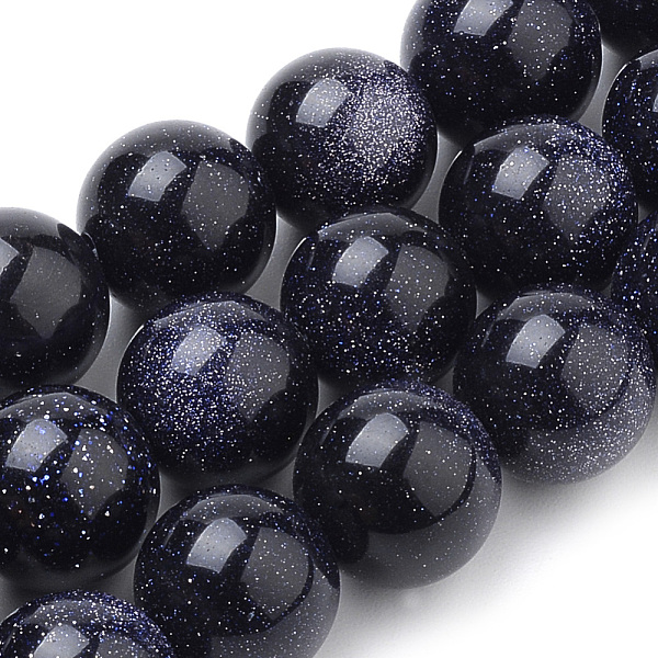 PandaHall Synthetic Blue Goldstone Beads Strands, Round, 10mm, Hole: 1mm, about 37~40pcs/strand, 14.9~15.1 inch(38~38.5cm) Blue Goldstone...
PandaHall Synthetic Blue Goldstone Beads Strands, Round, 10mm, Hole: 1mm, about 37~40pcs/strand, 14.9~15.1 inch(38~38.5cm) Blue Goldstone...