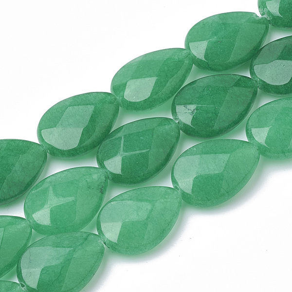 PandaHall Natural White Jade Beads Strands, Dyed, Faceted, Drop, 18x13x5mm, Hole: 1mm, about 22pcs/strand, 15.5 inch White Jade Teardrop
PandaHall Natural White Jade Beads Strands, Dyed, Faceted, Drop, 18x13x5mm, Hole: 1mm, about 22pcs/strand, 15.5 inch White Jade Teardrop