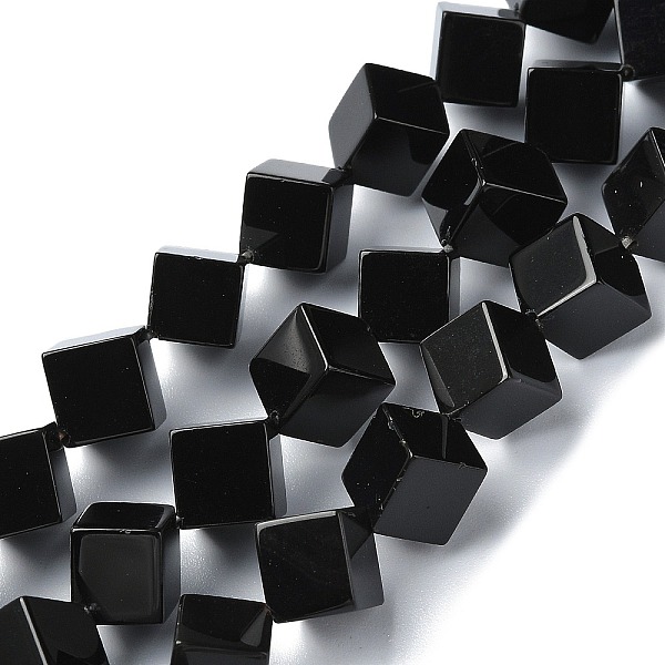 PandaHall Natural Black Onyx Beads Strands, Dyed and Heated, Rhombus, 10x10x8mm, Hole: 0.8mm, about 34pcs/strand, 15.55 inch(39.5cm) Black...
PandaHall Natural Black Onyx Beads Strands, Dyed and Heated, Rhombus, 10x10x8mm, Hole: 0.8mm, about 34pcs/strand, 15.55 inch(39.5cm) Black...