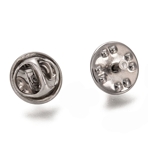 PandaHall 304 Stainless Steel Lapel Pin Backs, Tie Tack Pin, Brooch Findings, Stainless Steel Color, 11.5x5.5mm, Hole: 1.2mm 304 Stainless...
PandaHall 304 Stainless Steel Lapel Pin Backs, Tie Tack Pin, Brooch Findings, Stainless Steel Color, 11.5x5.5mm, Hole: 1.2mm 304 Stainless...