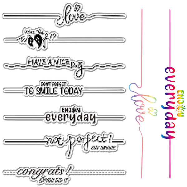 PandaHall Custom PVC Plastic Clear Stamps, for DIY Scrapbooking, Photo Album Decorative, Cards Making, Stamp Sheets, Film Frame, Word...
PandaHall Custom PVC Plastic Clear Stamps, for DIY Scrapbooking, Photo Album Decorative, Cards Making, Stamp Sheets, Film Frame, Word...