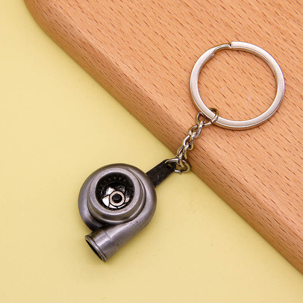 PandaHall Alloy Pendant Keychain, with Key Ring, Turbocharger, Antique Silver, 1cm Alloy Others
PandaHall Alloy Pendant Keychain, with Key Ring, Turbocharger, Antique Silver, 1cm Alloy Others