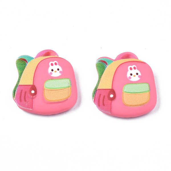 PandaHall Opaque Resin Cabochons, Schoolbag, Pale Violet Red, 18x17x5mm Resin Bag
PandaHall Opaque Resin Cabochons, Schoolbag, Pale Violet Red, 18x17x5mm Resin Bag