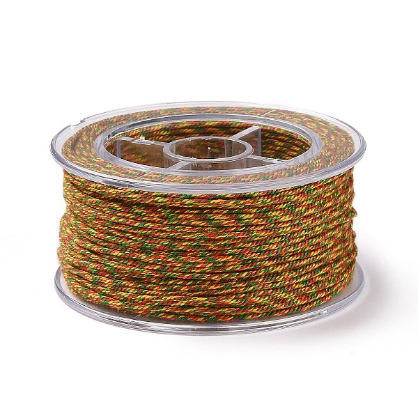PandaHall Macrame Cotton Cord, Braided Rope, with Plastic Reel, for Wall Hanging, Crafts, Gift Wrapping, Dark Goldenrod, 1.2mm, about 26.25...
PandaHall Macrame Cotton Cord, Braided Rope, with Plastic Reel, for Wall Hanging, Crafts, Gift Wrapping, Dark Goldenrod, 1.2mm, about 26.25...
