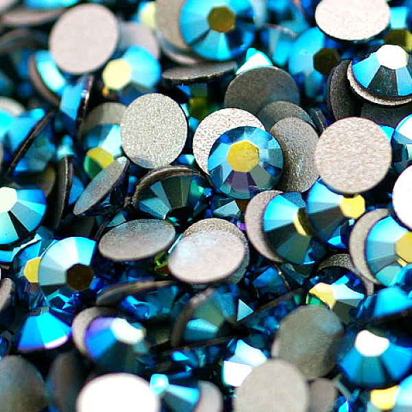 PandaHall Glass Flat Back Rhinestone, Grade A, Back Plated, Faceted, AB Color, Half Round, Montana, SS16, 3.8~4.0mm, 1440pcs/bag Glass..., Blue
PandaHall Glass Flat Back Rhinestone, Grade A, Back Plated, Faceted, AB Color, Half Round, Montana, SS16, 3.8~4.0mm, 1440pcs/bag Glass..., Blue