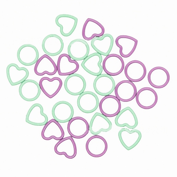 PandaHall Spray Painted Zinc Alloy Alloy Knitting Stitch Marker Rings, Heart Pattern, 1.32cm, 32pcs/bag Alloy Heart
PandaHall Spray Painted Zinc Alloy Alloy Knitting Stitch Marker Rings, Heart Pattern, 1.32cm, 32pcs/bag Alloy Heart