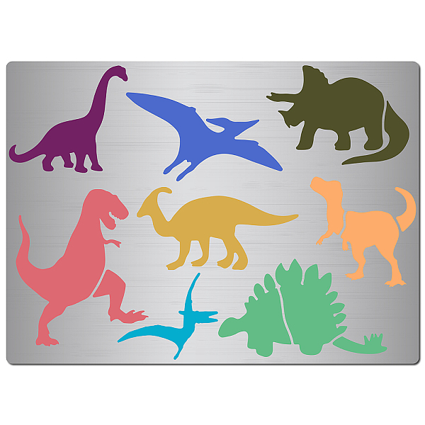 PandaHall GORGECRAFT Dinosaur Stencils Metal Journal Stencil Stainless Steel Flying Dinosaurs Animal Drawing Template for Painting on Wood...
PandaHall GORGECRAFT Dinosaur Stencils Metal Journal Stencil Stainless Steel Flying Dinosaurs Animal Drawing Template for Painting on Wood...