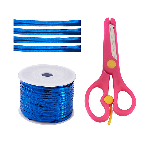 PandaHall Plastic Wire Twist Ties, with Iron Core and Stainless Steel & ABS Plastic Scissors, Blue, 4x0.2mm, about 100yards/roll, 1roll...
PandaHall Plastic Wire Twist Ties, with Iron Core and Stainless Steel & ABS Plastic Scissors, Blue, 4x0.2mm, about 100yards/roll, 1roll...