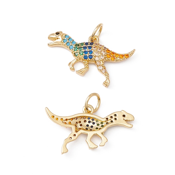 PandaHall Rack Plating Brass Micro Pave Colorful Cubic Zirconia Pendants, with Jump Ring, Cadmium Free & Nickel Free & Lead Free, Real 18K...
PandaHall Rack Plating Brass Micro Pave Colorful Cubic Zirconia Pendants, with Jump Ring, Cadmium Free & Nickel Free & Lead Free, Real 18K...