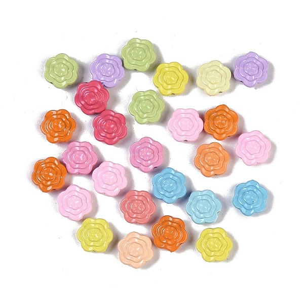 PandaHall Spray Paint Alloy Beads, Flower, Mixed Color, 10.5x10x4mm, Hole: 1.2mm Alloy Flower Multicolor
PandaHall Spray Paint Alloy Beads, Flower, Mixed Color, 10.5x10x4mm, Hole: 1.2mm Alloy Flower Multicolor