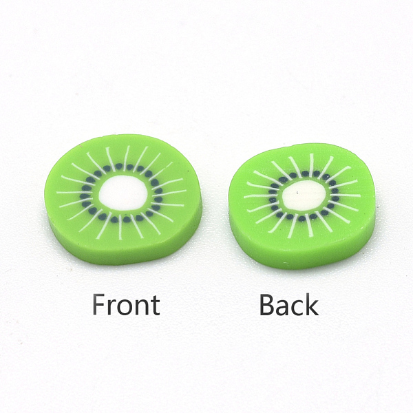 PandaHall Handmade Polymer Clay Cabochons, Fruit, Lime, 9~10x2~3mm Polymer Clay Fruit Green
PandaHall Handmade Polymer Clay Cabochons, Fruit, Lime, 9~10x2~3mm Polymer Clay Fruit Green