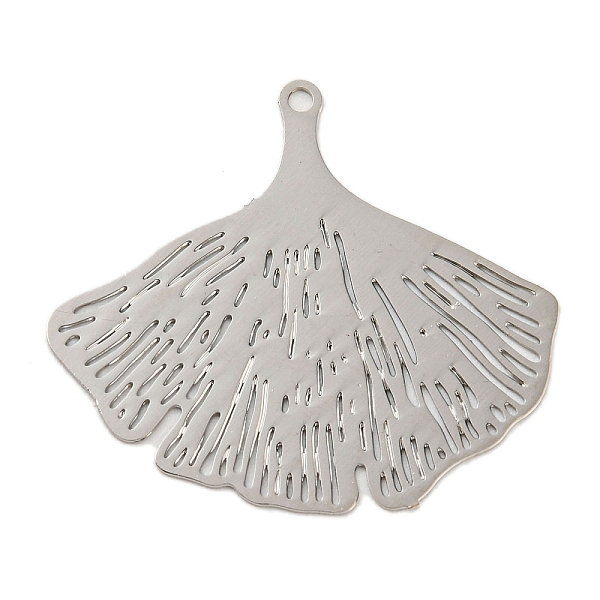 PandaHall Brass Etched Metal Embellishments Connector Charms, Long-Lasting Plated, Gingko Leaf, Platinum, 22x25x0.3mm, Hole: 1mm Brass Leaf
PandaHall Brass Etched Metal Embellishments Connector Charms, Long-Lasting Plated, Gingko Leaf, Platinum, 22x25x0.3mm, Hole: 1mm Brass Leaf