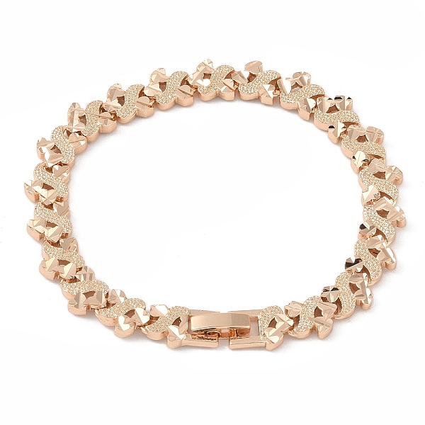 PandaHall Brass Link Chain Bracelets for Women Men, Light Gold, Heart, 7-1/8 inch(18cm), Link: 10x8x3mm Brass Heart
PandaHall Brass Link Chain Bracelets for Women Men, Light Gold, Heart, 7-1/8 inch(18cm), Link: 10x8x3mm Brass Heart