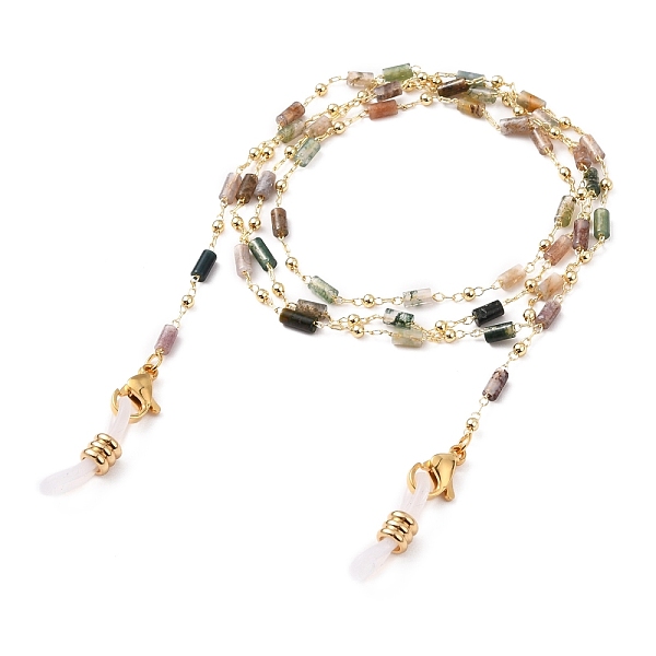 PandaHall Eyeglasses Chains, Neck Strap for Eyeglasses, with Natural Moss Agate Column Beads, Brass Eye Pins, 304 Stainless Steel Lobster...
PandaHall Eyeglasses Chains, Neck Strap for Eyeglasses, with Natural Moss Agate Column Beads, Brass Eye Pins, 304 Stainless Steel Lobster...