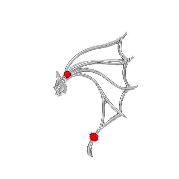 PandaHall Siam Rhinestone Dragon Cuff Earrings, Gothic Alloy Climber Wrap Around Earrings for Non Piercing Ear, Platinum, 74mm Alloy Red
PandaHall Siam Rhinestone Dragon Cuff Earrings, Gothic Alloy Climber Wrap Around Earrings for Non Piercing Ear, Platinum, 74mm Alloy Red
