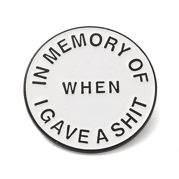 PandaHall Word Zinc Alloy Brooches, Enamel Pins, Black, White, 30x30x1.5mm Alloy+Enamel Word White
PandaHall Word Zinc Alloy Brooches, Enamel Pins, Black, White, 30x30x1.5mm Alloy+Enamel Word White
