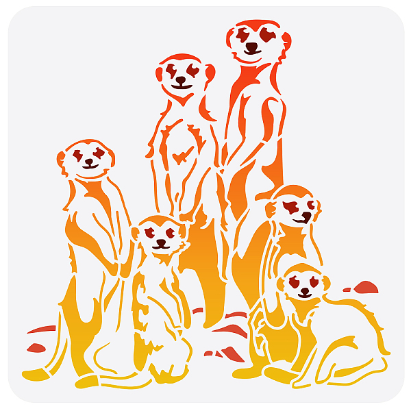 PandaHall PET Hollow Out Drawing Painting Stencils, for DIY Scrapbook, Photo Album, Fox Pattern, 30x30cm Plastic Fox
PandaHall PET Hollow Out Drawing Painting Stencils, for DIY Scrapbook, Photo Album, Fox Pattern, 30x30cm Plastic Fox