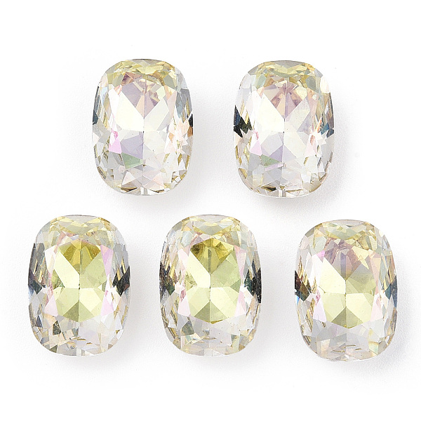 PandaHall K9 Glass Rhinestone Cabochons, Pointed Back & Back Plated, Faceted, Rectangle, Jonquil, 14x10x6.5mm Glass Rhinestone Rectangle..., Yellow
PandaHall K9 Glass Rhinestone Cabochons, Pointed Back & Back Plated, Faceted, Rectangle, Jonquil, 14x10x6.5mm Glass Rhinestone Rectangle..., Yellow