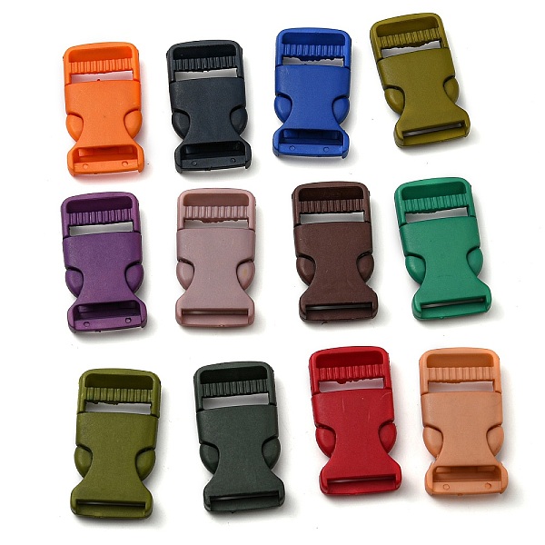 PandaHall 24Pcs 12 Colors Nylon Side Release Buckles, Survival Bracelet Clasps, Mixed Color, 57x30x9.5mm, Hole: 5x25mm, 2pcs/color Plastic..., Multicolor
PandaHall 24Pcs 12 Colors Nylon Side Release Buckles, Survival Bracelet Clasps, Mixed Color, 57x30x9.5mm, Hole: 5x25mm, 2pcs/color Plastic..., Multicolor