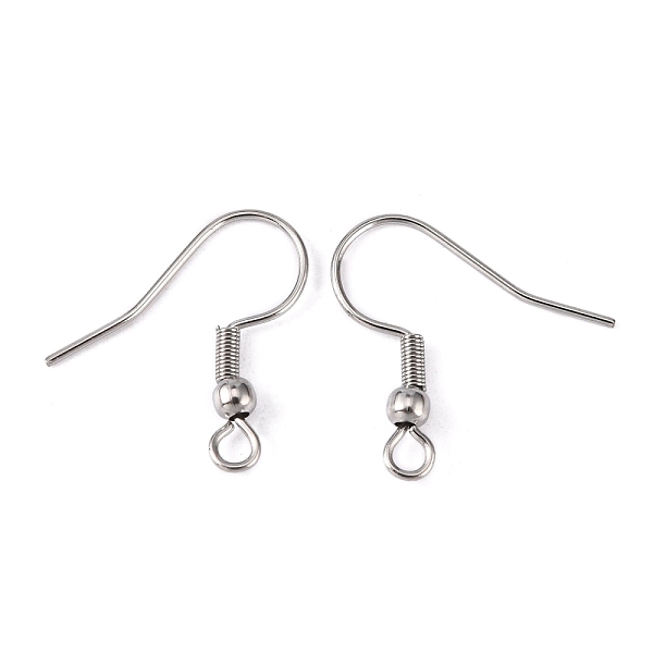 PandaHall 316 Surgical Stainless Steel Earring Hooks, with Horizontal Loop, for Jewelry Making and Earring Repair, Stainless Steel Color...
PandaHall 316 Surgical Stainless Steel Earring Hooks, with Horizontal Loop, for Jewelry Making and Earring Repair, Stainless Steel Color...